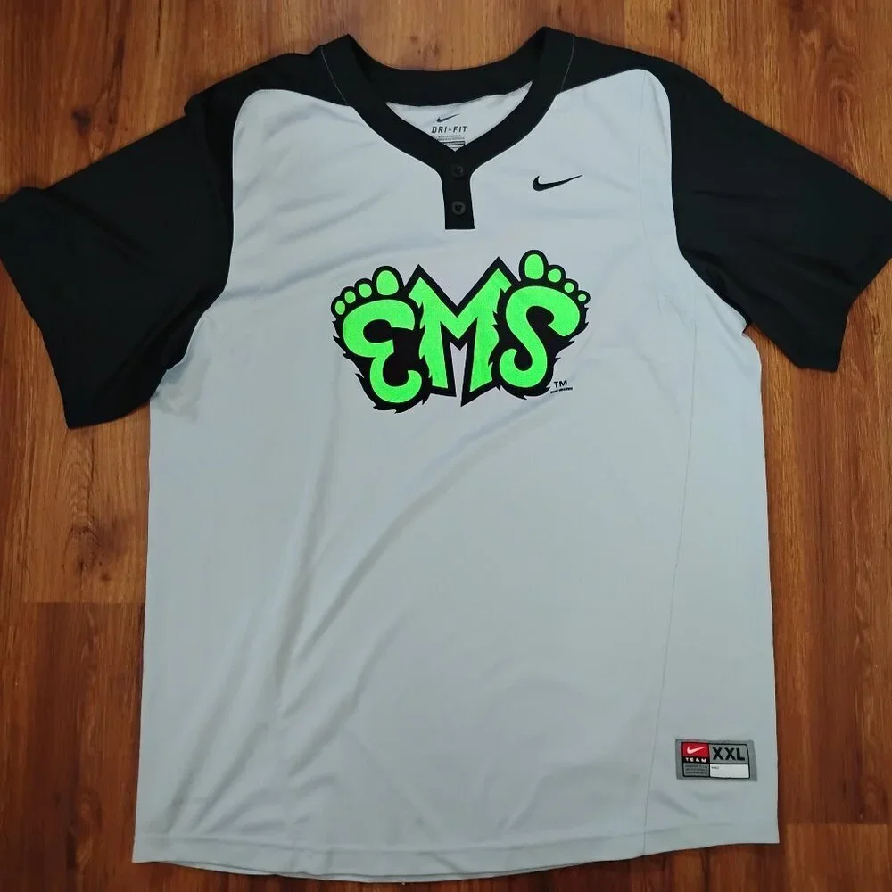 Nike Dri-Fit Eugene Emeralds Baseball Jersey 2014